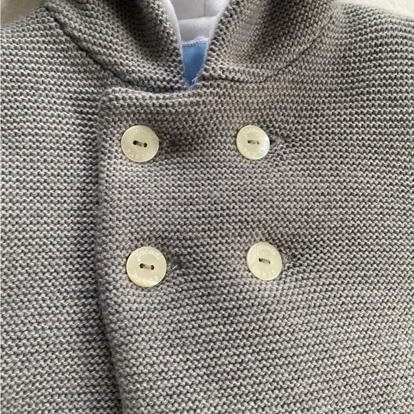 NWT Jacadi wool baby coat. Size 3 mo - Picture 5 of 7